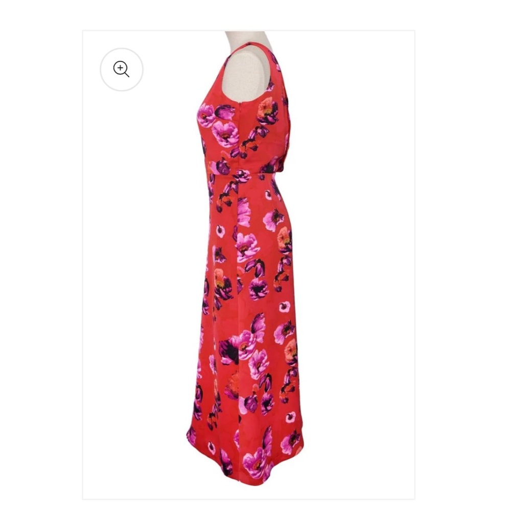 Banana Republic Floral Red Maxi Dress size 20W - Picture 13 of 15